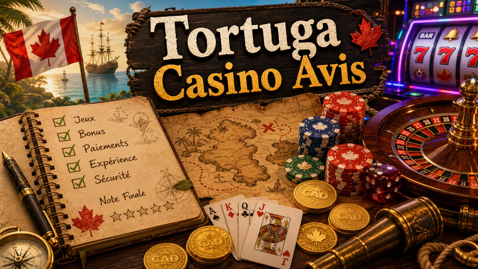 Tortuga Casino Avis for Canadian Players content banner