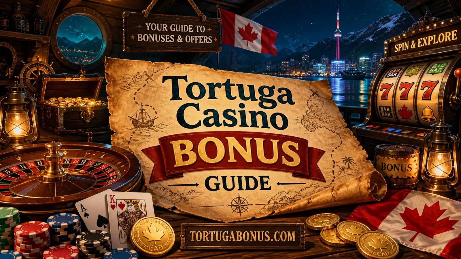 Tortuga Casino Bonus Guide content banner