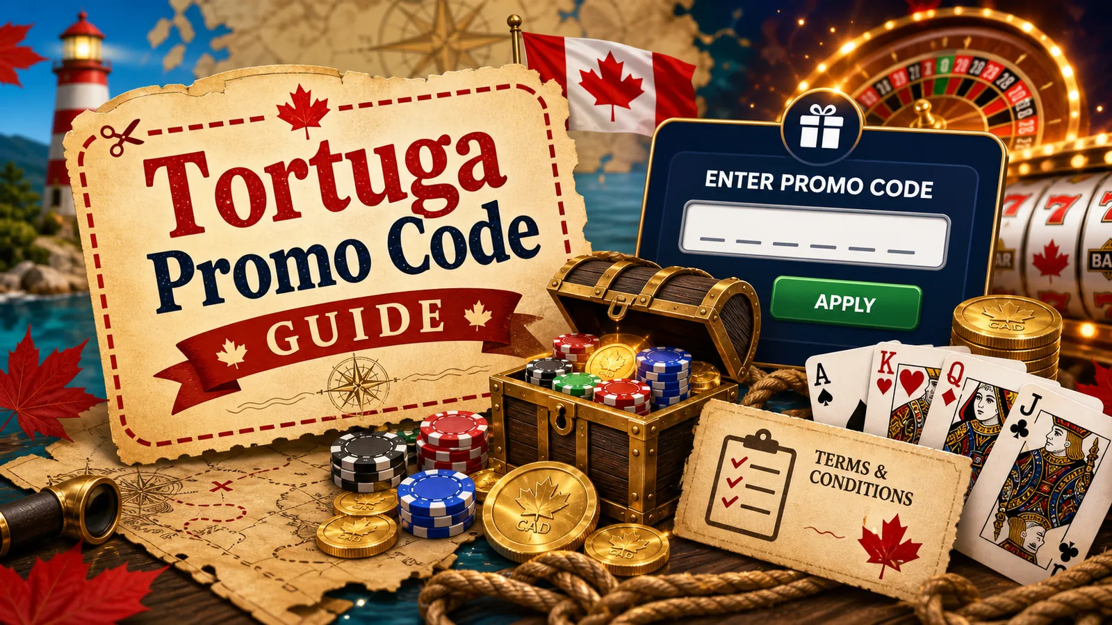 Tortuga Casino Promo Code Guide content banner
