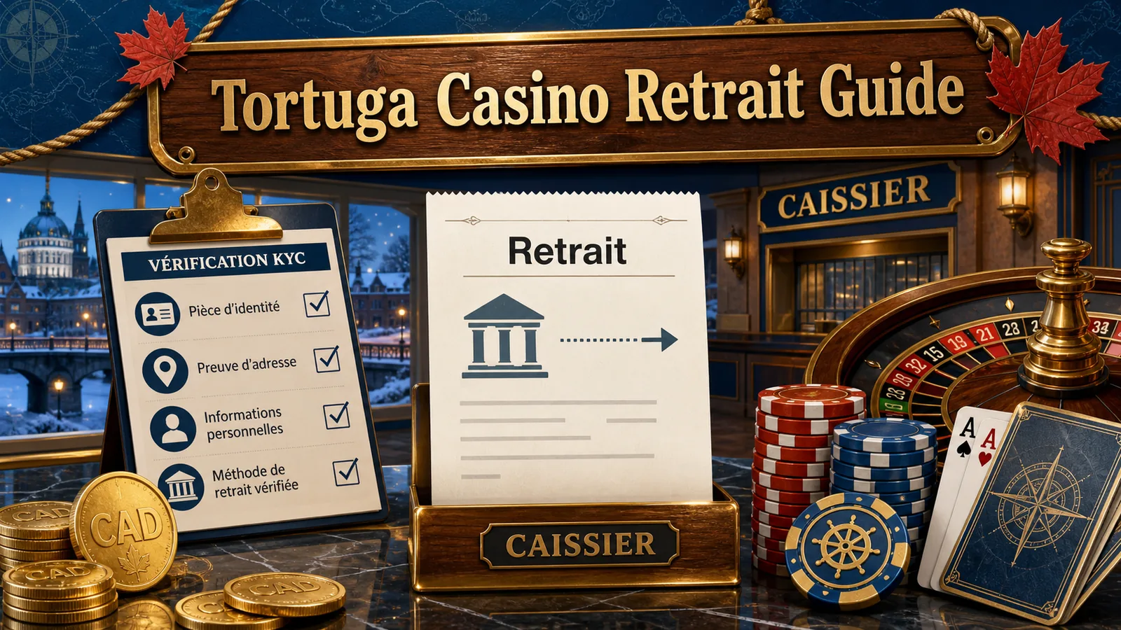 Tortuga Casino Retrait Guide content banner